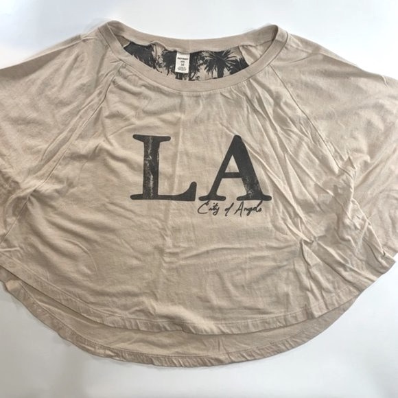 Old Navy Tops - Old Navy | Los Angeles Palm Tree Medium Top Oversized Kimono Style